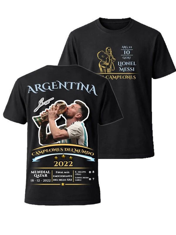 Messi Tri-Campeón (V1) — polo mundialista