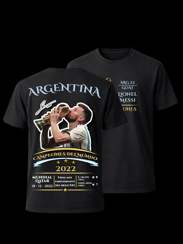 Messi · Argentina 2022 — polo Mundialistas MC