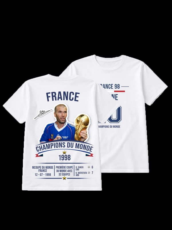 Zidane · Francia 1998 — polo Mundialistas MC