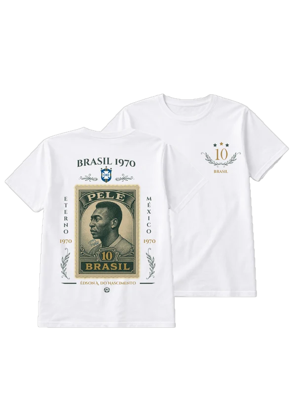 Pelé · Estampilla — polo mundialista