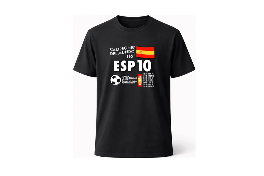 España 2010 — Iniesta · La Roja · polo Mundialistas MC