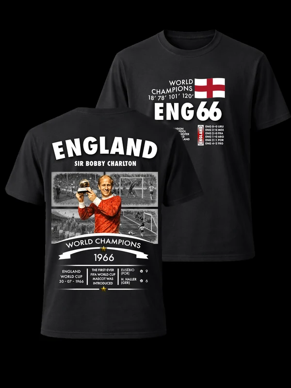 Charlton · Wembley 1966 — polo mundialista