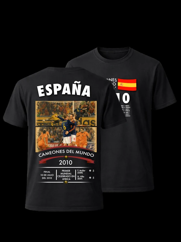 España 2010 — Iniesta · La Roja · polo Mundialistas MC
